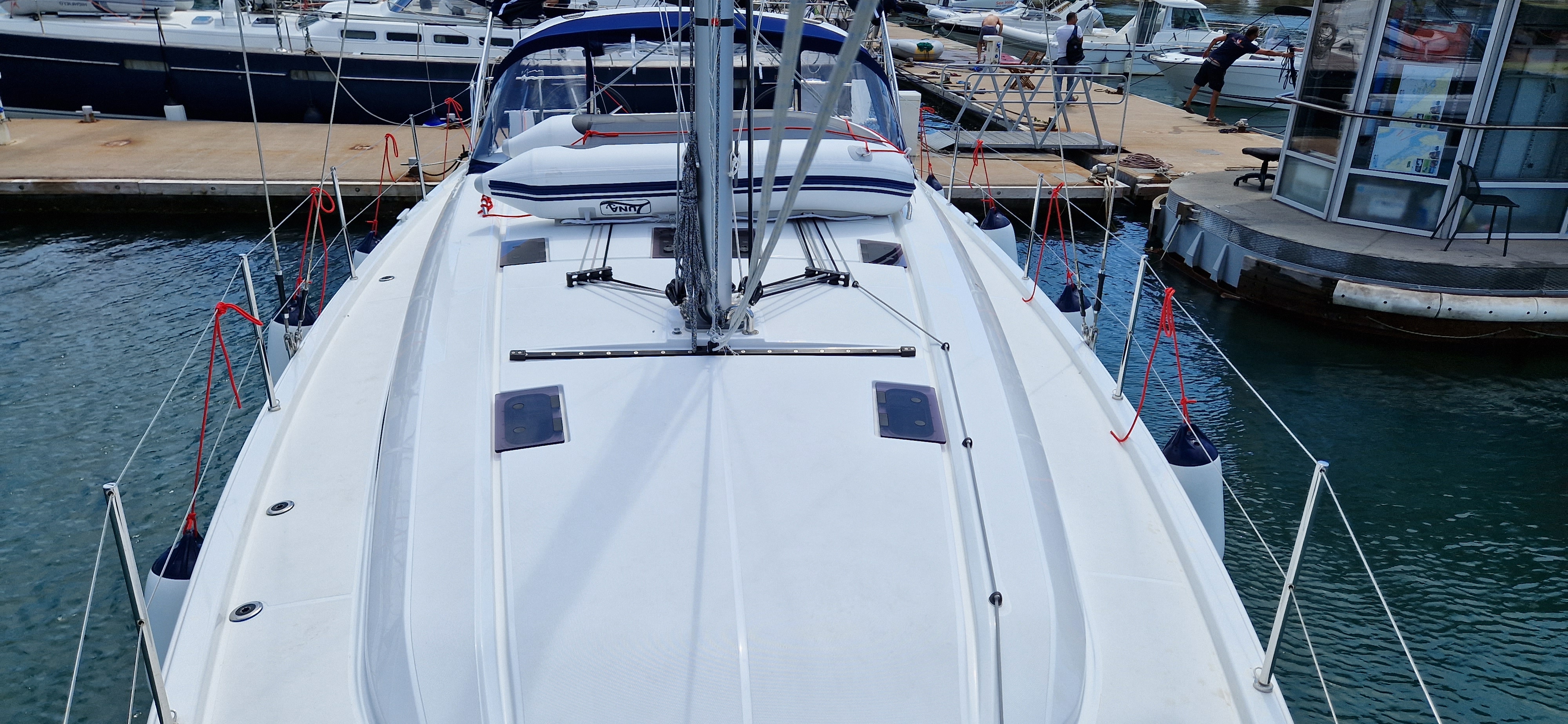 Oceanis 40.1 - Yacht Charter Medulin & Boat hire in Croatia Istria and Kvarner Gulf Pula Medulin Marina Medulin 5