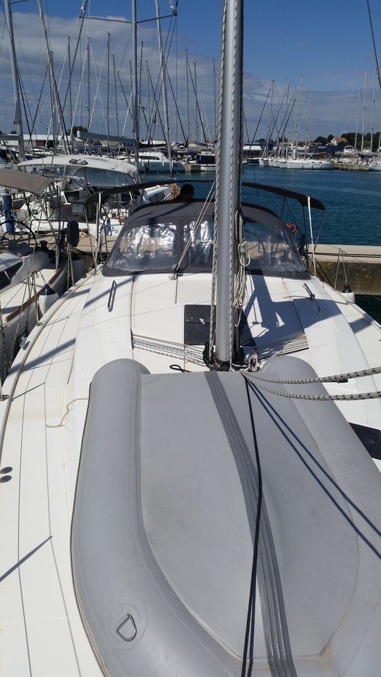 Hanse 415 - Yacht Charter Sukosan & Boat hire in Croatia Zadar Sukošan Marina D-Marin Dalmacija 3