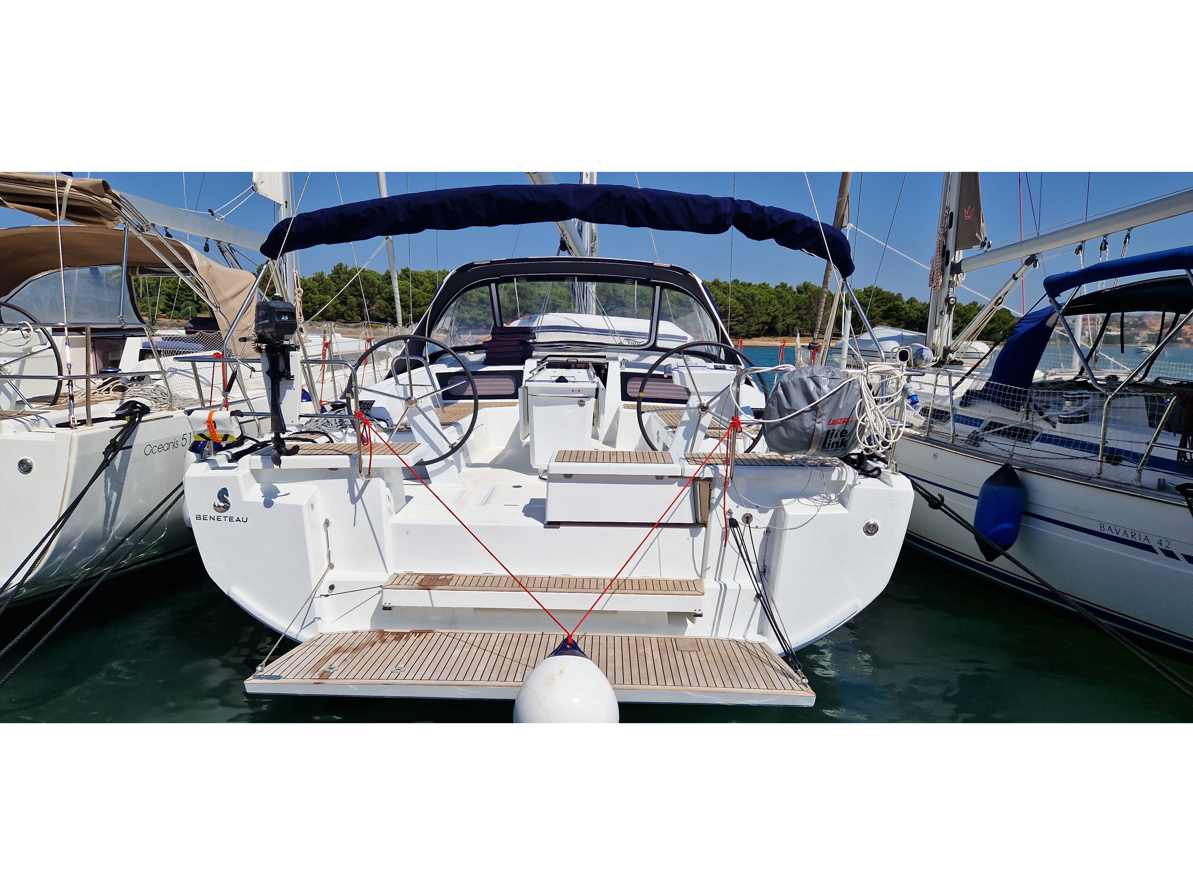 Oceanis 46.1 - Yacht Charter Medulin & Boat hire in Croatia Istria and Kvarner Gulf Pula Medulin Marina Medulin 2
