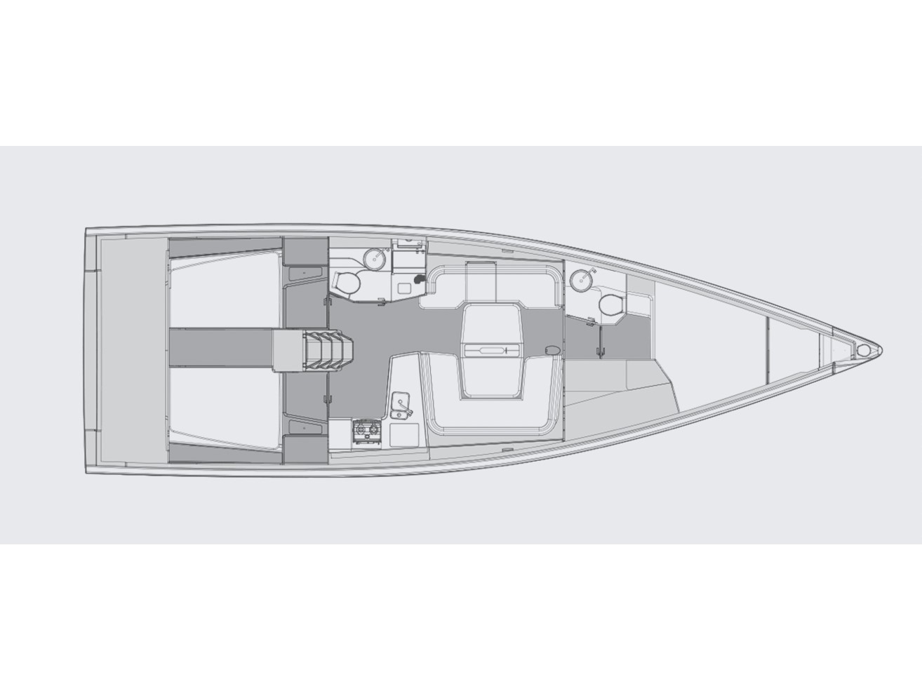 Elan E6 - Yacht Charter Novi Vinodolski & Boat hire in Croatia Istria and Kvarner Gulf Novi Vinodolski Marina Novi 2