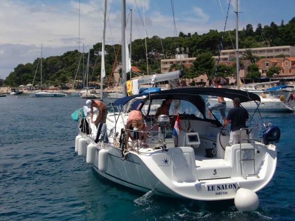 Cyclades 50.5 - Yacht Charter Milna & Boat hire in Croatia Split-Dalmatia Brač Milna Marina Vlaška 1