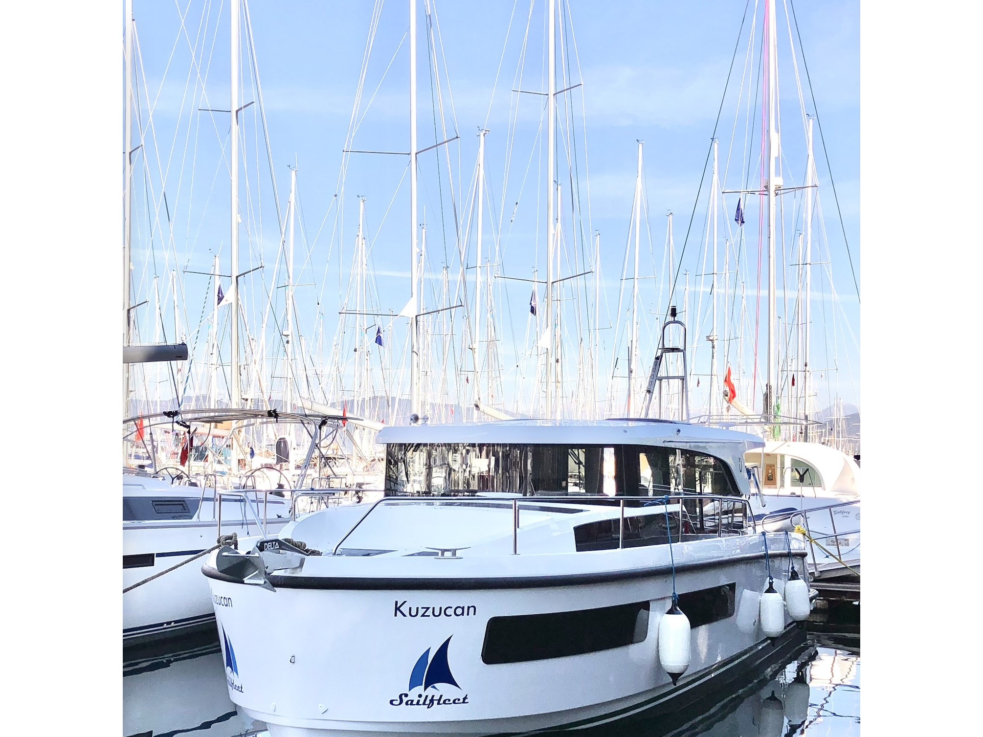 Delphia 11 Sedan - Gulet Charter Turkey & Boat hire in Turkey Turkish Riviera Lycian coast Fethiye Ece Saray Marina 2