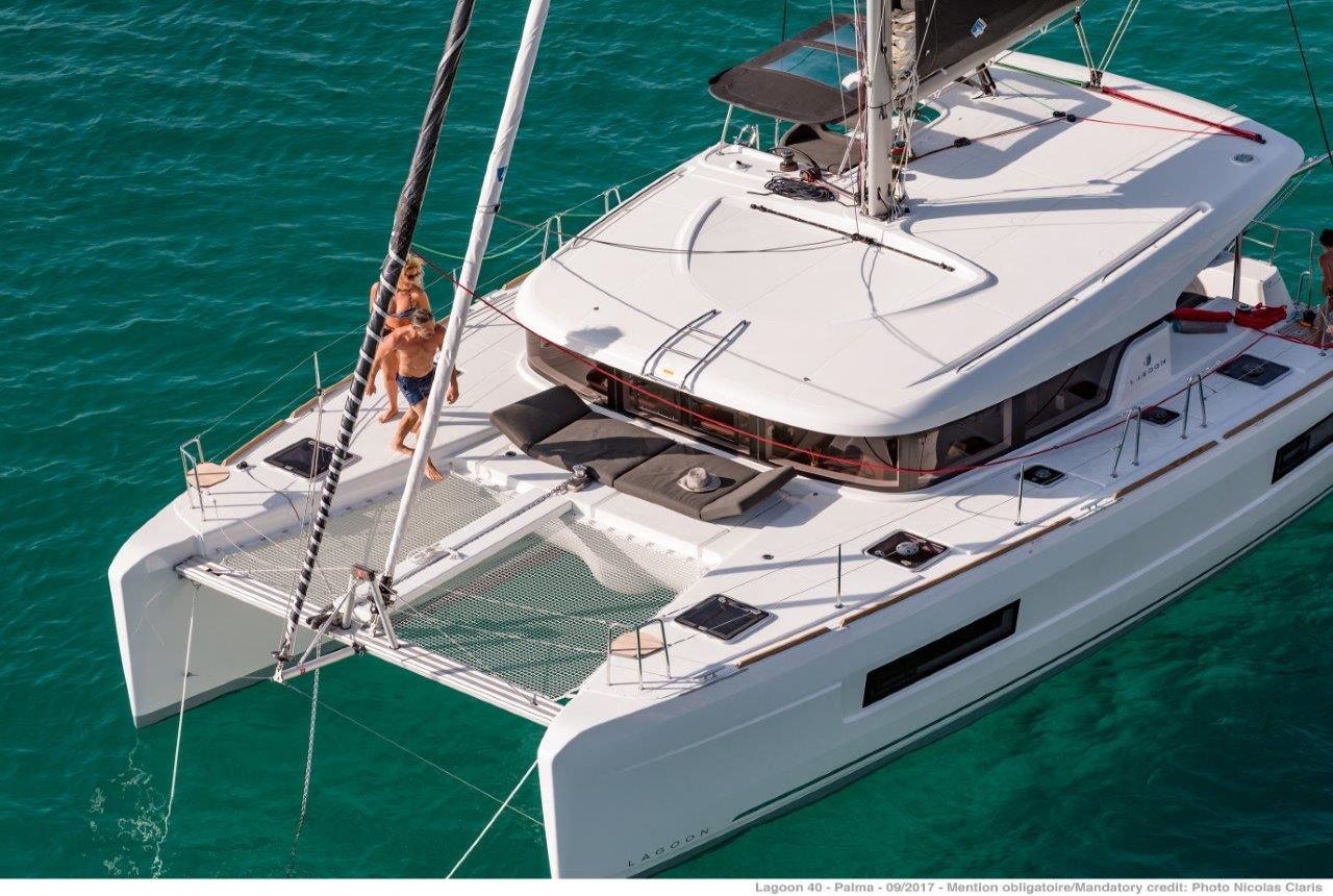 Lagoon 40 - Yacht Charter Alcudia & Boat hire in Spain Balearic Islands Mallorca Alcudia Alcudiamar Marina 3