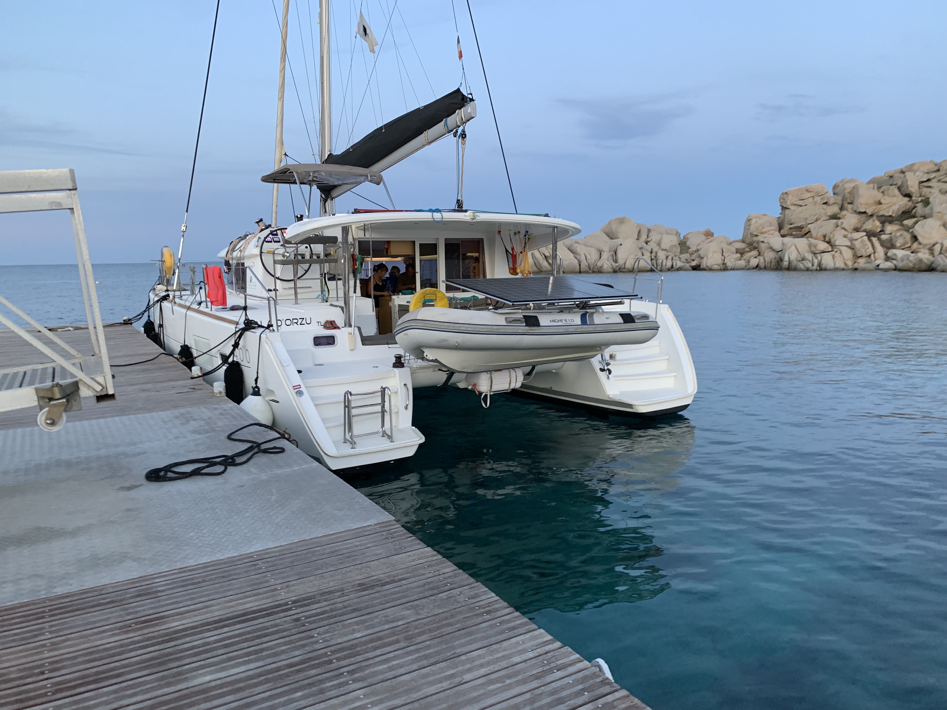 Lagoon 400 S2 - Yacht Charter Ajaccio & Boat hire in France Corsica South Corsica Ajaccio Port Charles Ornano 6