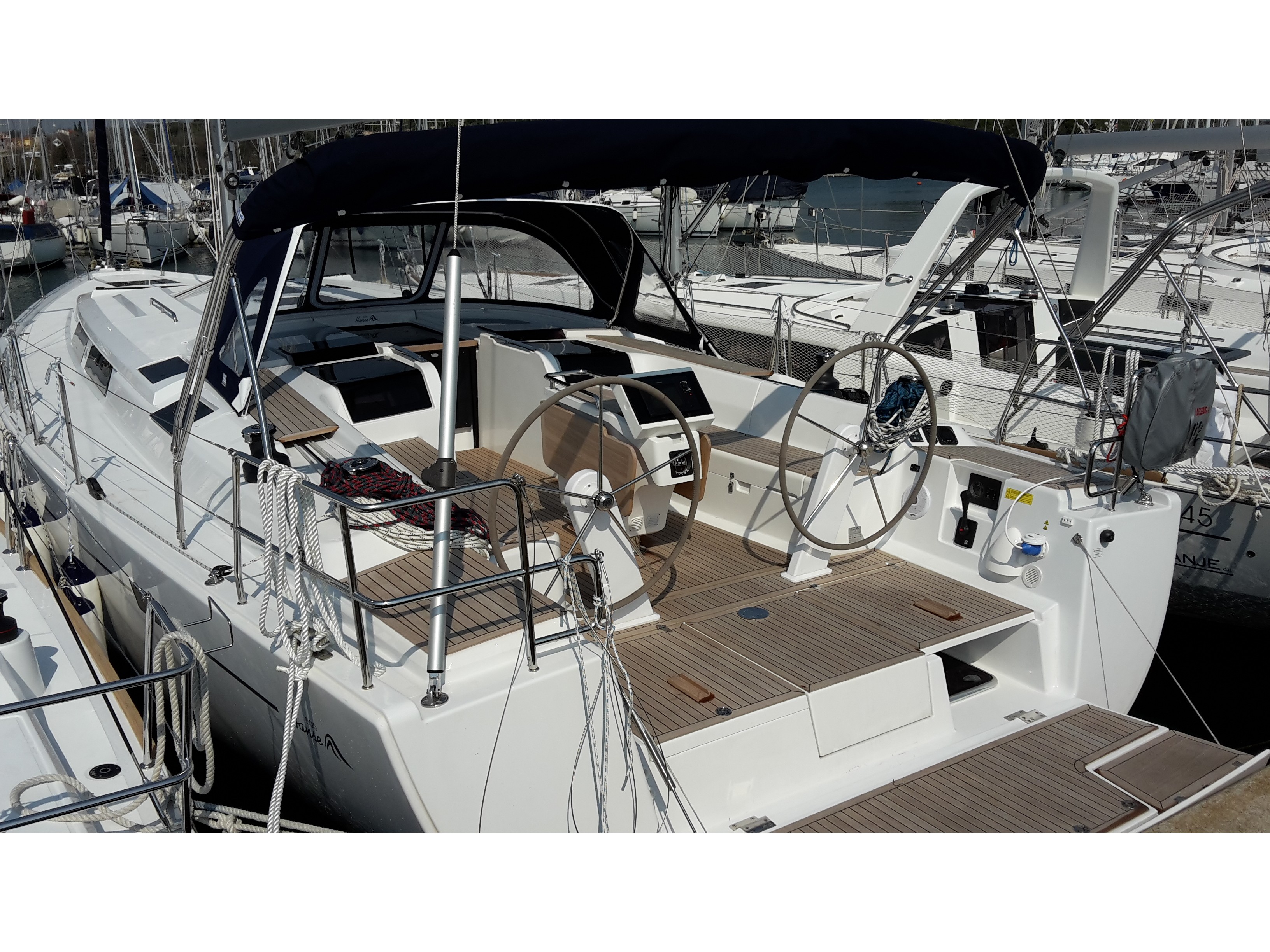 Hanse 505 - Yacht Charter Medulin & Boat hire in Croatia Istria and Kvarner Gulf Pula Medulin Marina Medulin 1