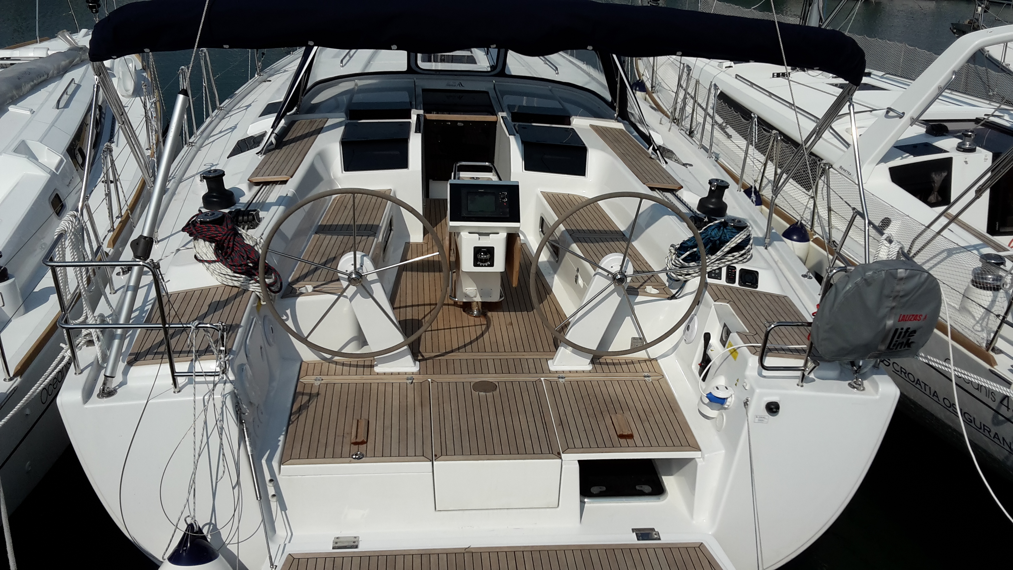Hanse 505 - Yacht Charter Medulin & Boat hire in Croatia Istria and Kvarner Gulf Pula Medulin Marina Medulin 2