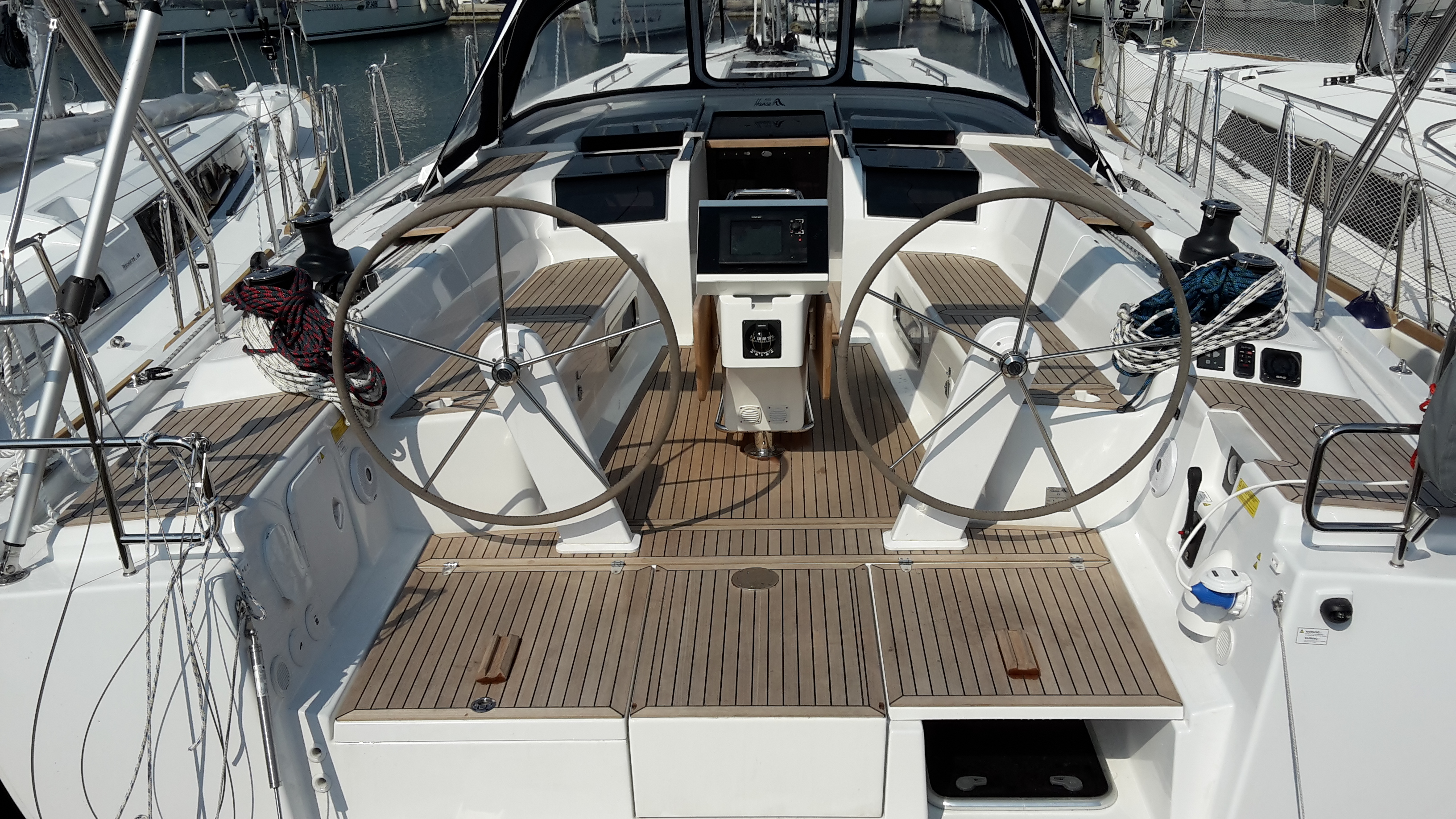 Hanse 505 - Yacht Charter Medulin & Boat hire in Croatia Istria and Kvarner Gulf Pula Medulin Marina Medulin 3