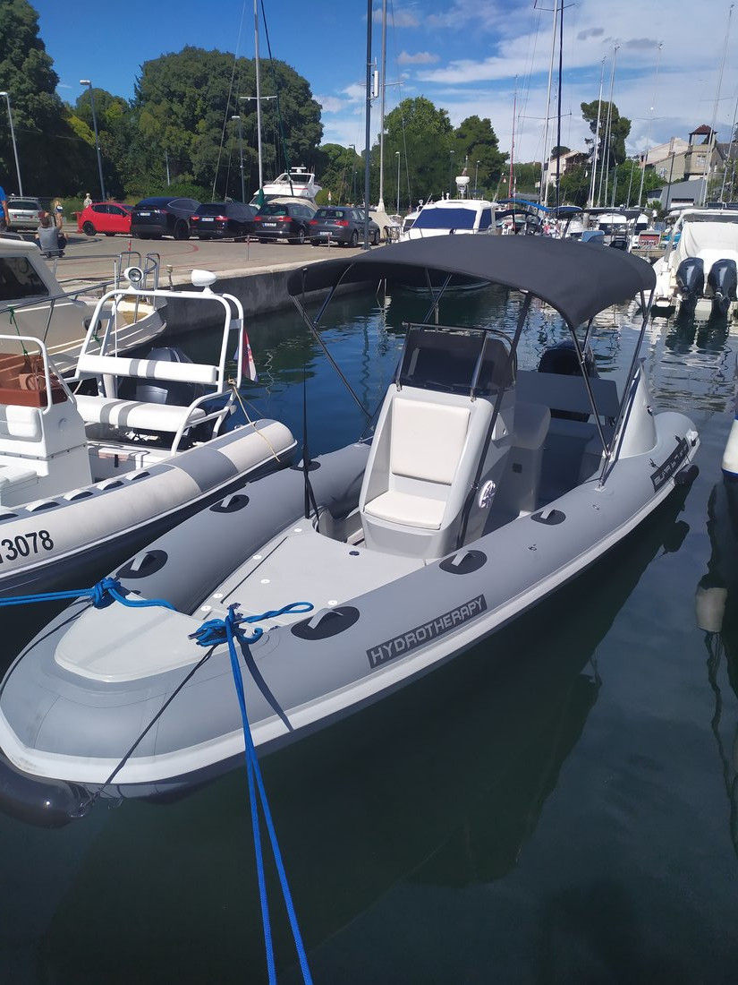 Bura 6.7 Step - RIB hire worldwide & Boat hire in Croatia Zadar Zadar Marina Tankerkomerc 4