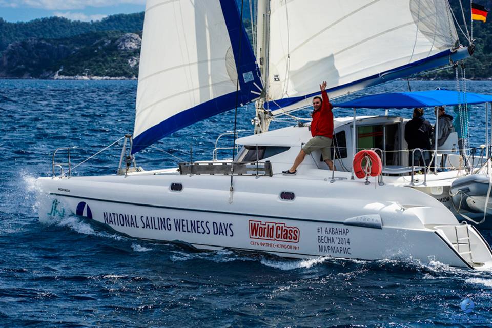 Athena 38 - 4 cab. - Catamaran charter Marmaris & Boat hire in Turkey Turkish Riviera Carian Coast Marmaris Marmaris Yacht Marina 1