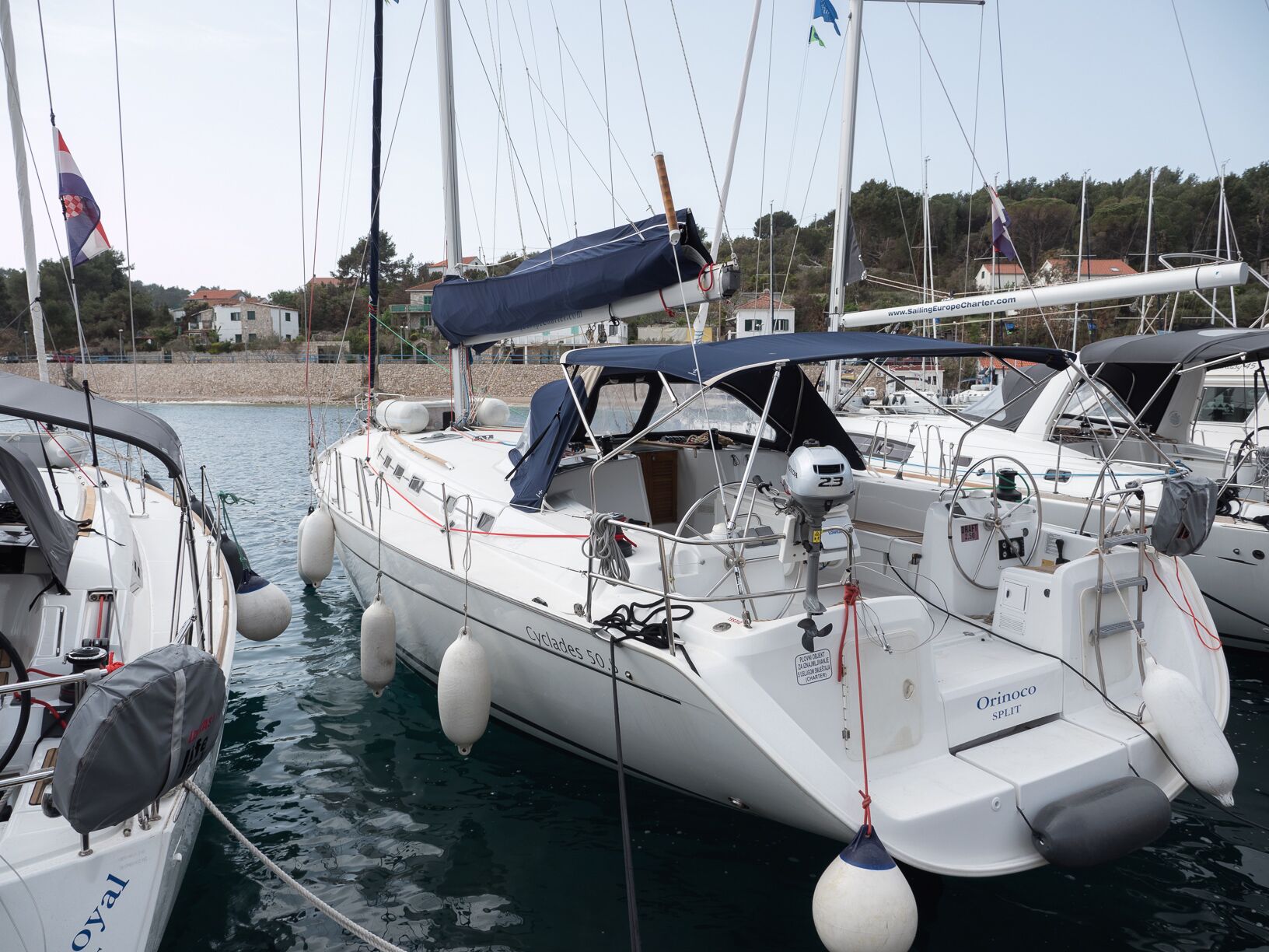 Cyclades 50.5 - 5 + 1 cab. - Yacht Charter Rogač & Boat hire in Croatia Split-Dalmatia Šolta Rogač 3