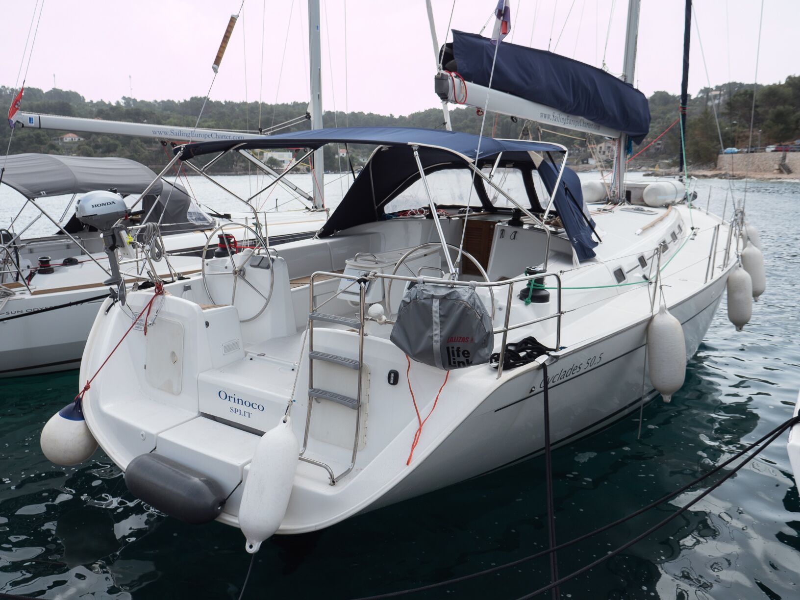 Cyclades 50.5 - 5 + 1 cab. - Yacht Charter Rogač & Boat hire in Croatia Split-Dalmatia Šolta Rogač 5