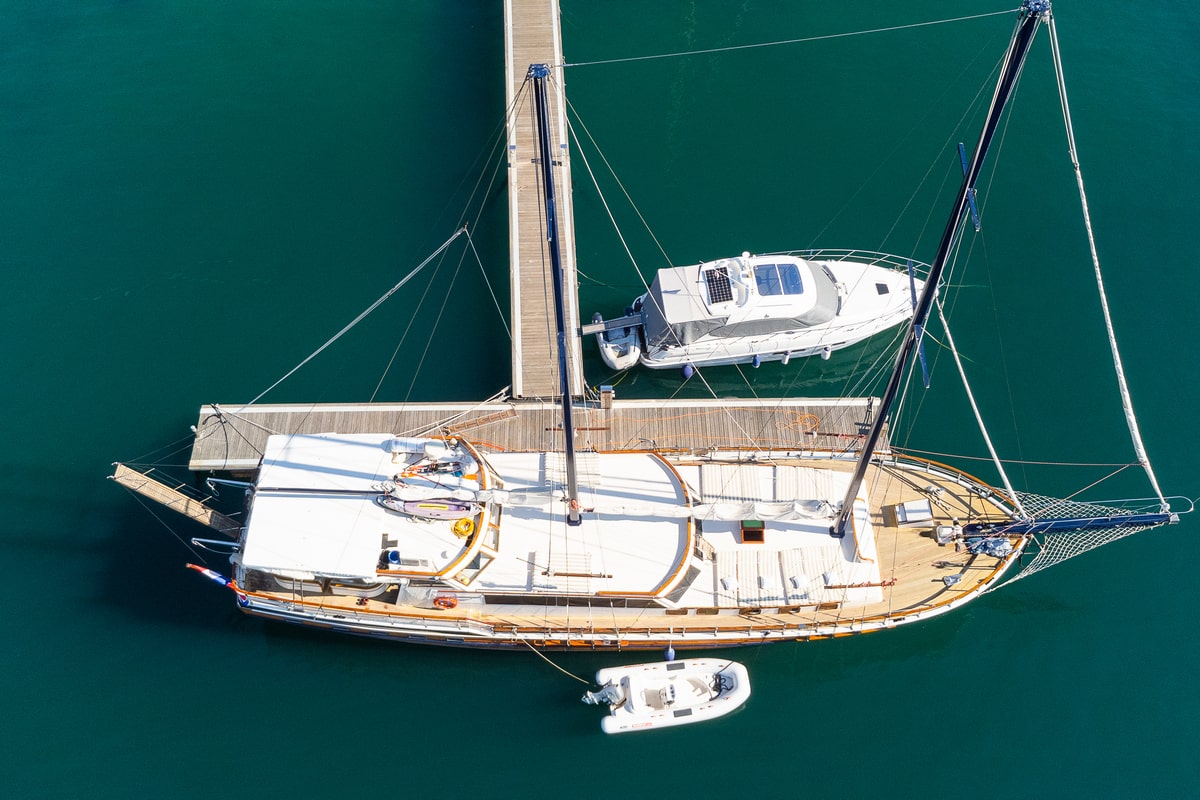 Gardelin - Superyacht charter Croatia & Boat hire in Croatia Split-Dalmatia Split Split Port of Split 3
