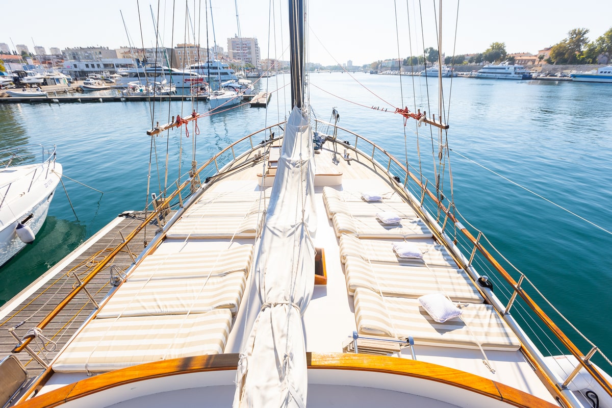 Gardelin - Superyacht charter Croatia & Boat hire in Croatia Split-Dalmatia Split Split Port of Split 4