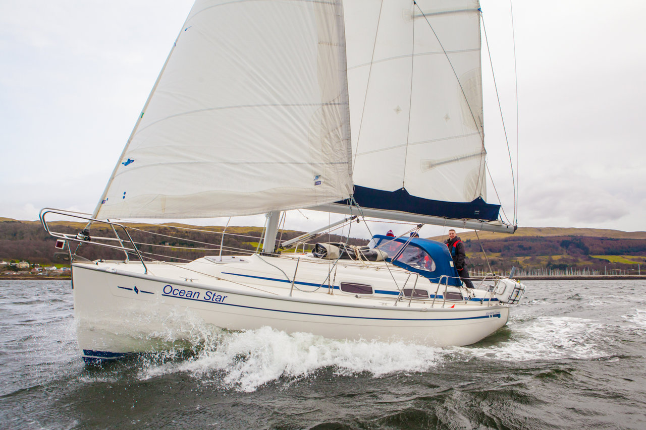Bavaria 30 - Yacht Charter Scotland & Boat hire in United Kingdom Scotland Firth of Clyde Largs Largs Yacht Haven 1