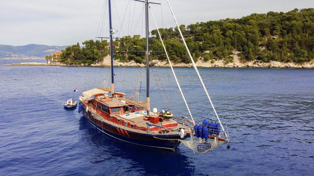 Pacha - Superyacht charter Croatia & Boat hire in Croatia Split-Dalmatia Split Split Port of Split 1