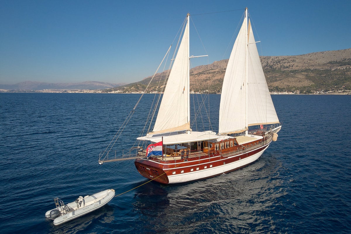 Linda - Superyacht charter Croatia & Boat hire in Croatia Split-Dalmatia Split Split Port of Split 5