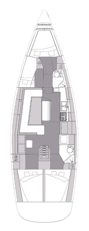 Elan Impression 45.1 - Yacht Charter Portorož & Boat hire in Slovenia Portorož Portorož 2