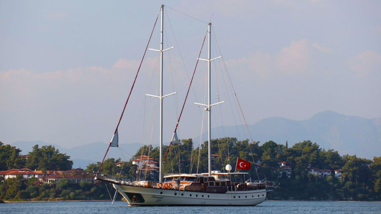 Diamond L - Motor Boat Charter Turkey & Boat hire in Turkey Turkish Riviera Carian Coast Bodrum Milta Bodrum Marina 1