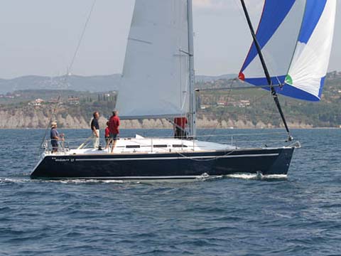 Elan 37 - Yacht Charter Pontevedra & Boat hire in Spain Galicia Pontevedra Real Club Nautico de Vigo 1