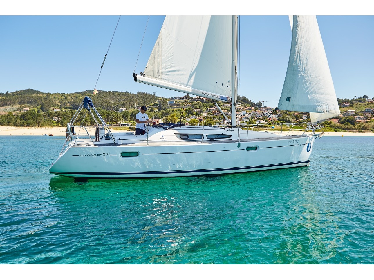 Sun Odyssey 39i - Yacht Charter Pontevedra & Boat hire in Spain Galicia Pontevedra Real Club Nautico de Vigo 3