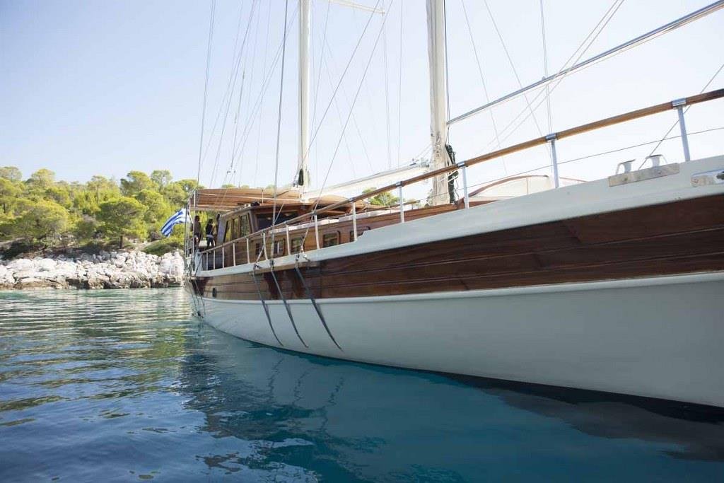 Wooden Motorsailer 90ft - Gulet charter Greece & Boat hire in Greece Athens and Saronic Gulf Athens Alimos Alimos Marina 5