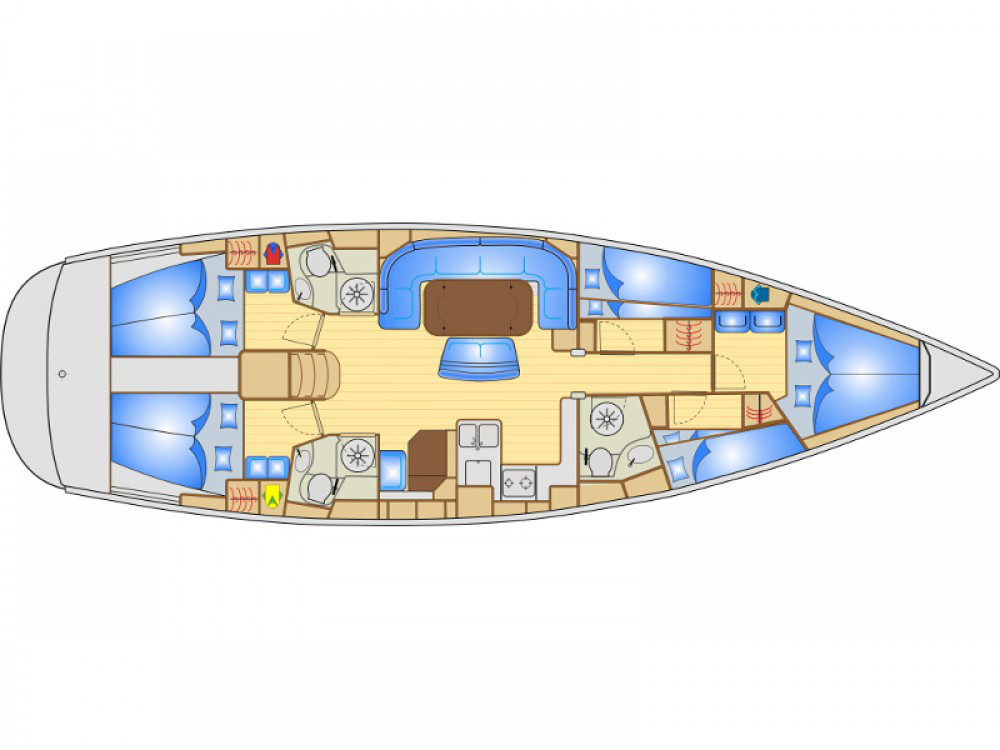 Bavaria 50 Cruiser - Yacht Charter Talamone & Boat hire in Italy Talamone Talamone Port 3