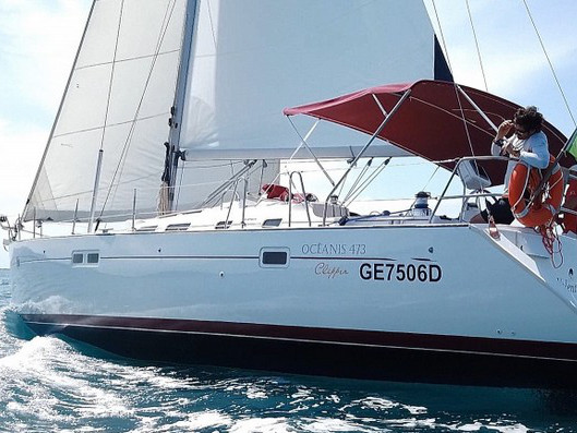 Beneteau 473 - Yacht Charter Talamone & Boat hire in Italy Talamone Talamone Port 1
