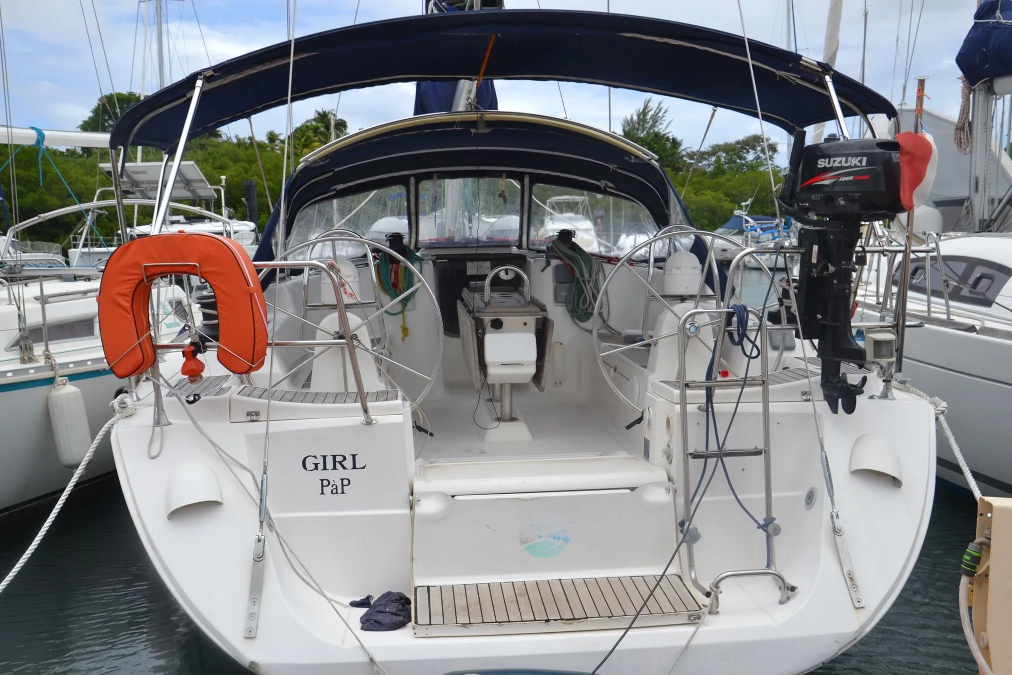 Dufour 445 Grand Large - Yacht Charter Le Marin & Boat hire in Martinique Le Marin Marina du Marin 4