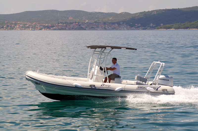 Highfield Patrol 660 - RIB hire worldwide & Boat hire in Croatia Zadar Sukošan Marina D-Marin Dalmacija 4