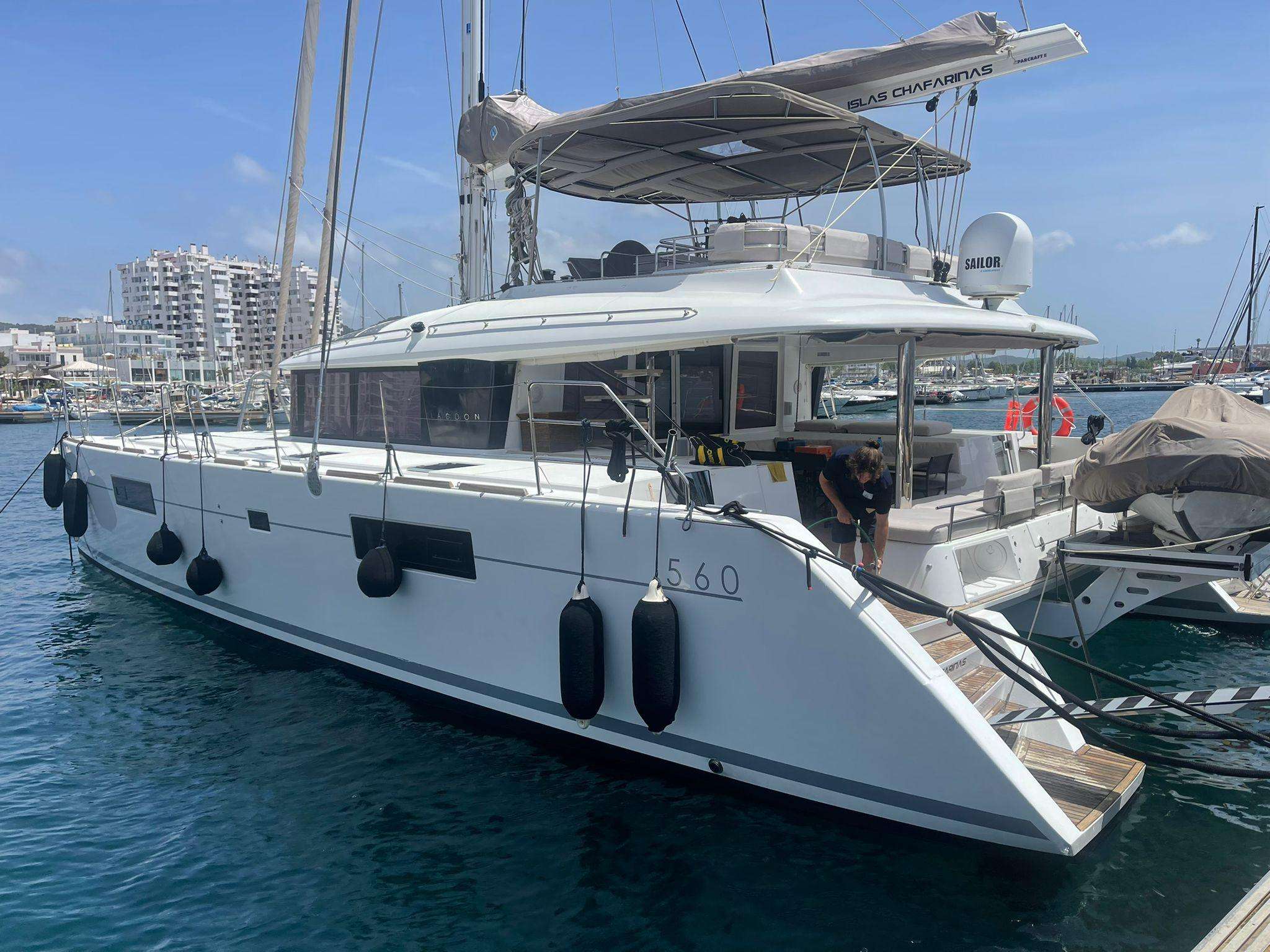 LAGOON 560 S2 - Yacht Charter Maó & Boat hire in Balearics & Spain 1