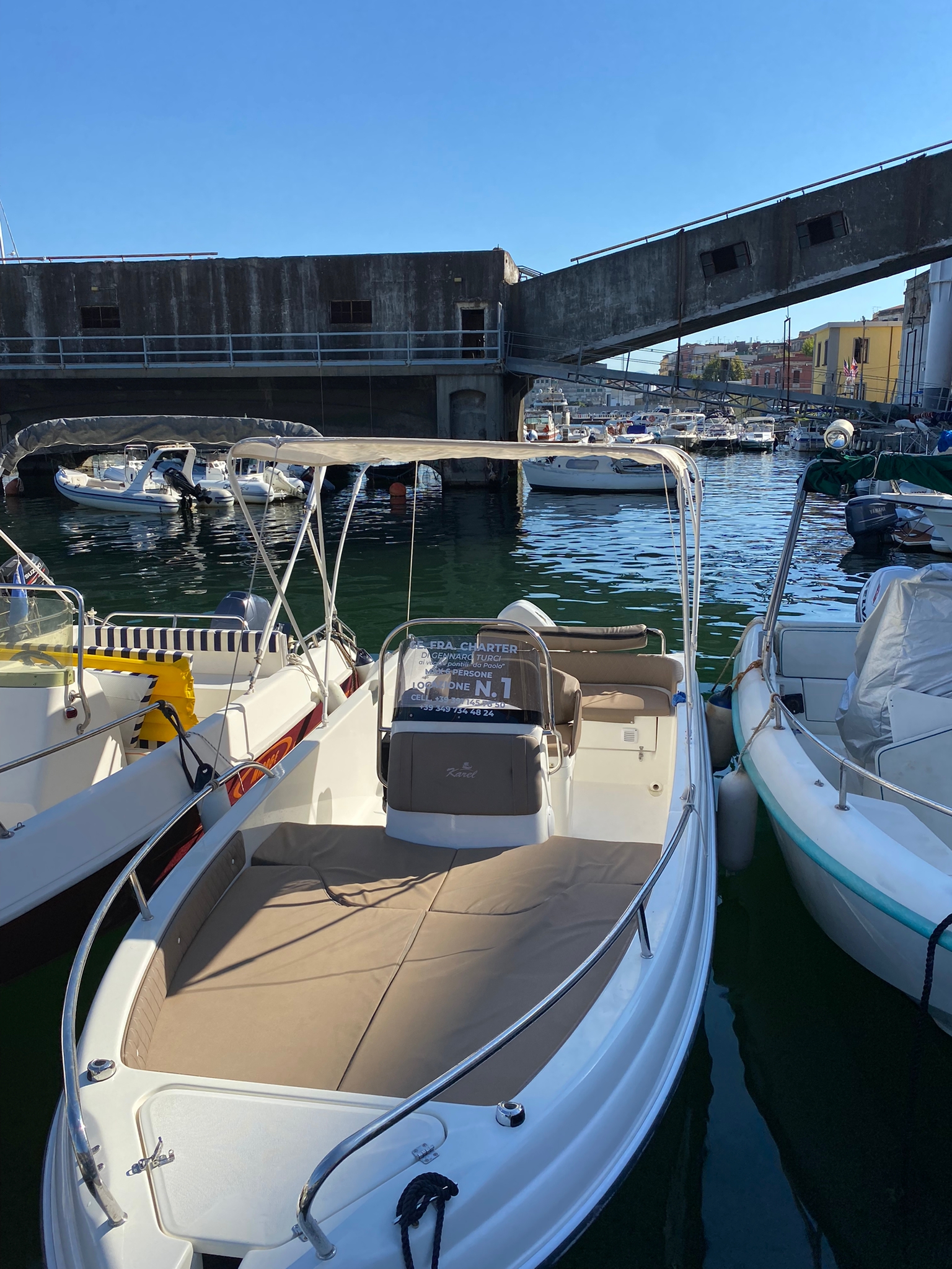 Ithaca 550 - Yacht Charter Naples & Boat hire in Italy Campania Bay of Naples Castellammare di Stabia Porto di Castellammare di Stabia 2