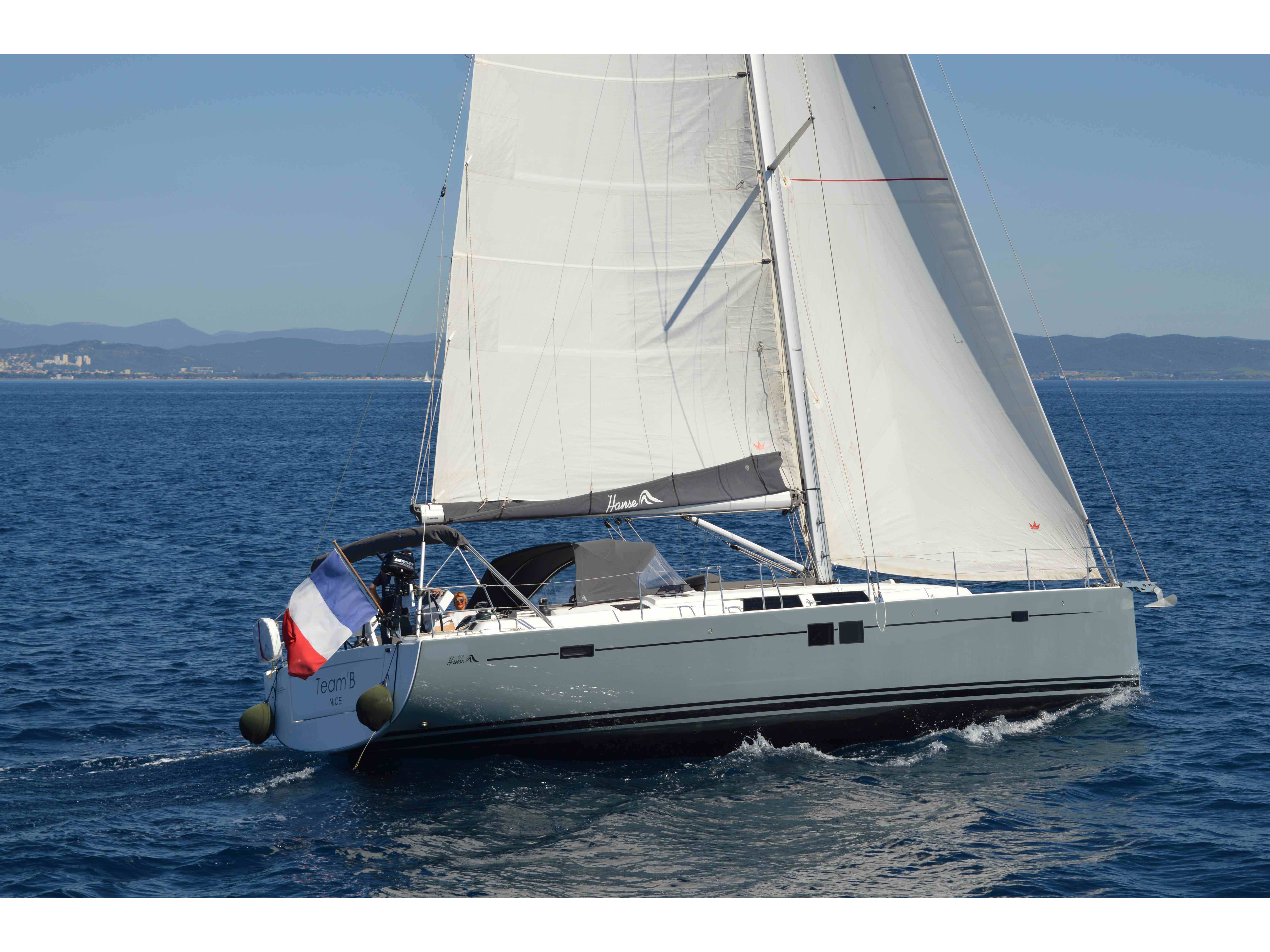 Hanse 505 - Yacht Charter France & Boat hire in France French Riviera Cogolin Les Marines de Cogolin 2