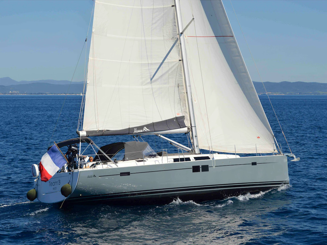 Hanse 505 - Sailboat Charter France & Boat hire in France French Riviera Cogolin Les Marines de Cogolin 3