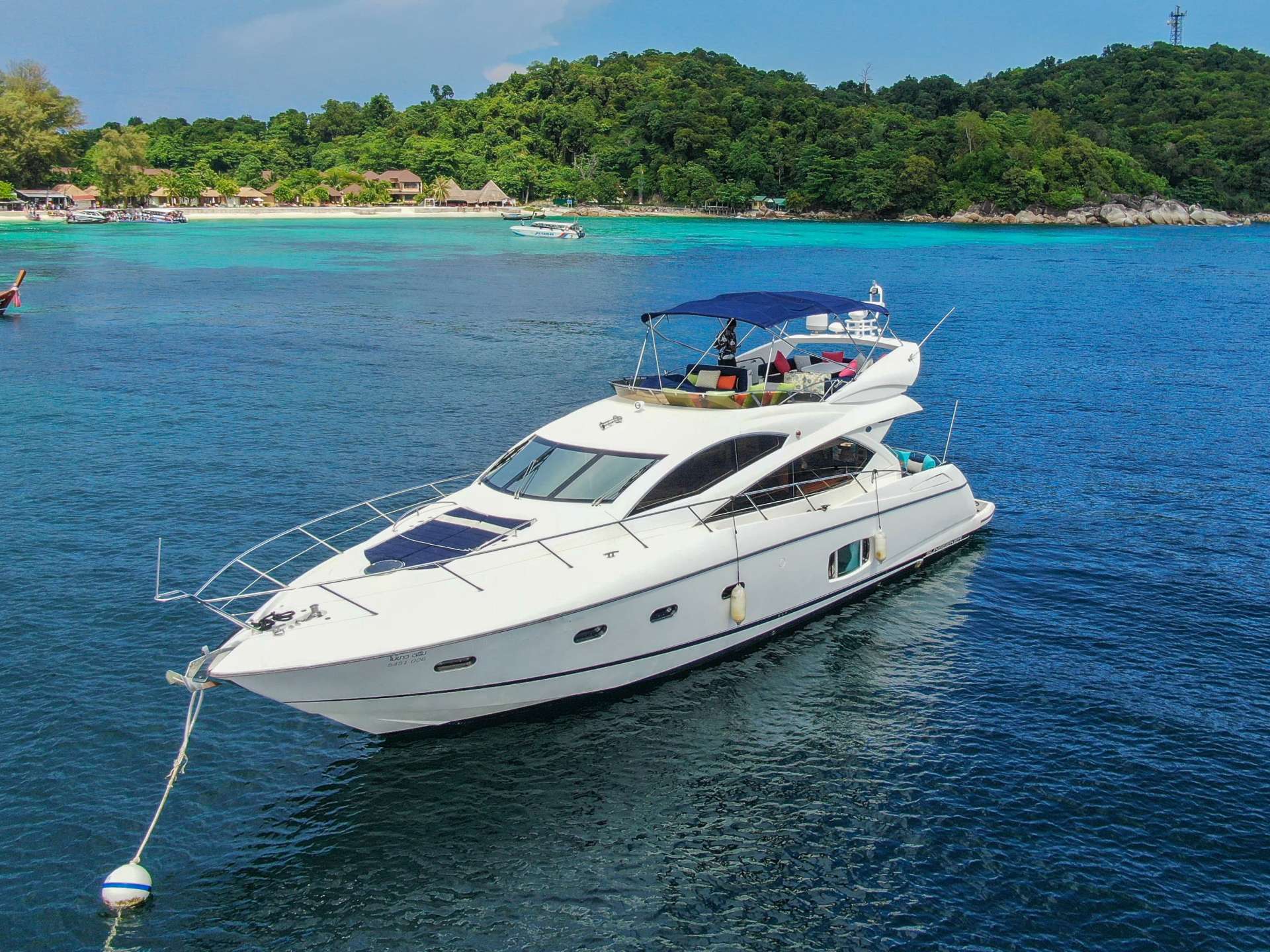 Manhattan 60 - Motor Boat Charter Thailand & Boat hire in Thailand Phuket Ko Kaeo 1