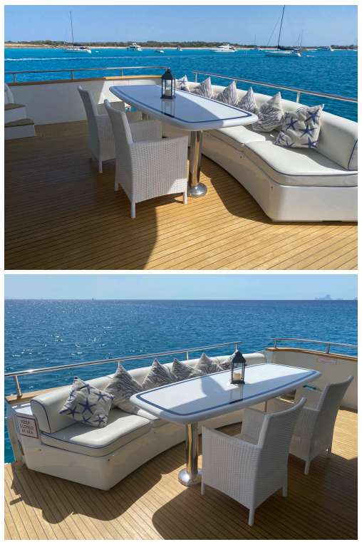 AMERCRAFT 88 - Superyacht charter Balearics & Boat hire in Spain Balearic Islands Ibiza and Formentera Ibiza Ibiza Marina Botafoch 5