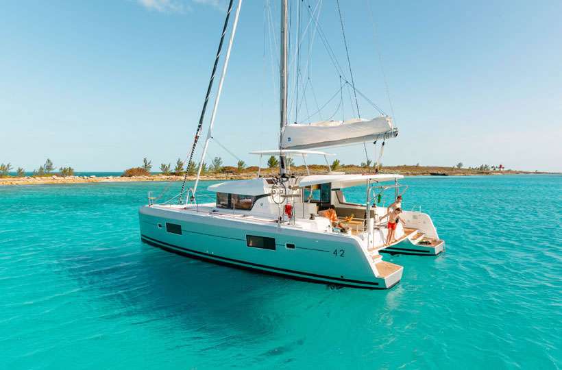 Lagoon 42 (3 cab) - Catamaran charter Tortola & Boat hire in British Virgin Islands Tortola Road Town Fort Burt Marina 2