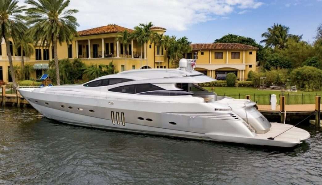 94ft. Pershing - Motor Boat Charter USA & Boat hire in United States Florida Miami Beach Miami Beach Marina 1