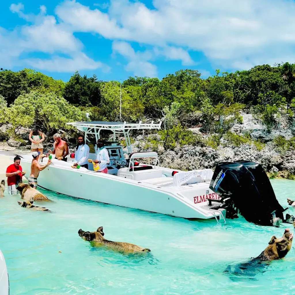 Midnight Express 39 - Luxury yacht charter Bahamas & Boat hire in Bahamas Exumas Dunmore Town Isla Harbour 1