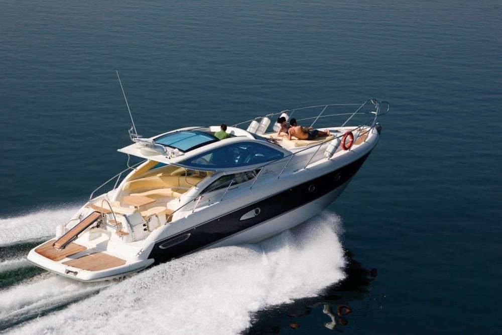 Cranchi 43 - Motor Boat Charter Balearics & Boat hire in Spain Balearic Islands Ibiza and Formentera Ibiza Ibiza Marina Botafoch 2