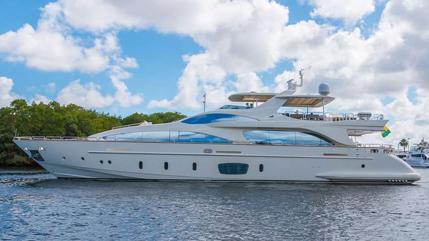 Azimut 105 - Yacht Charter Miami & Boat hire in United States Florida Miami Beach Miami Beach Marina 1