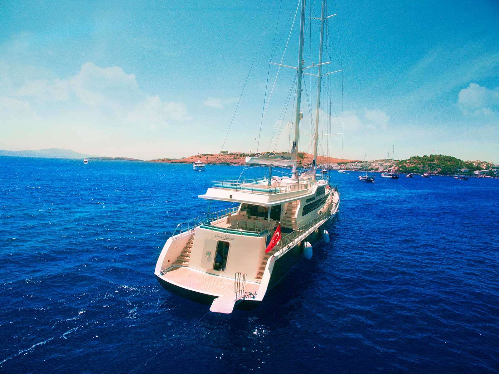 Ketch - Ultra Deluxe - Motor Boat Charter Turkey & Boat hire in Turkey Turkish Riviera Lycian coast Antalya Antalya 5