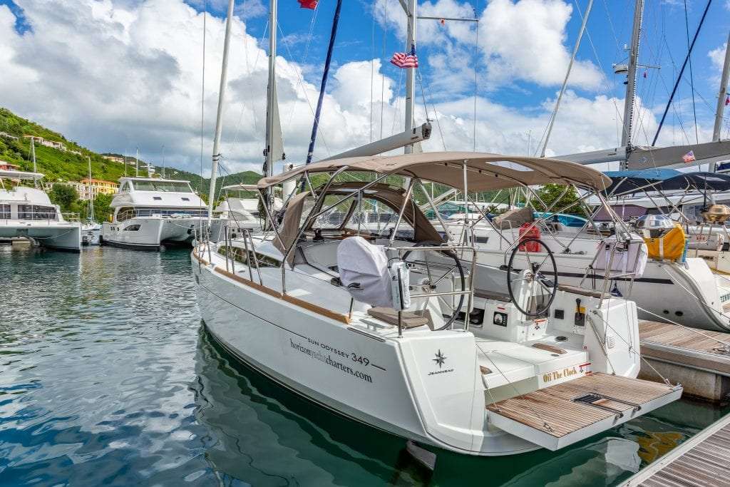 Sun Odyssey 349 - Sailboat Charter British Virgin Islands & Boat hire in British Virgin Islands Tortola Sea Cow's Bay Sea Cow Bay 5
