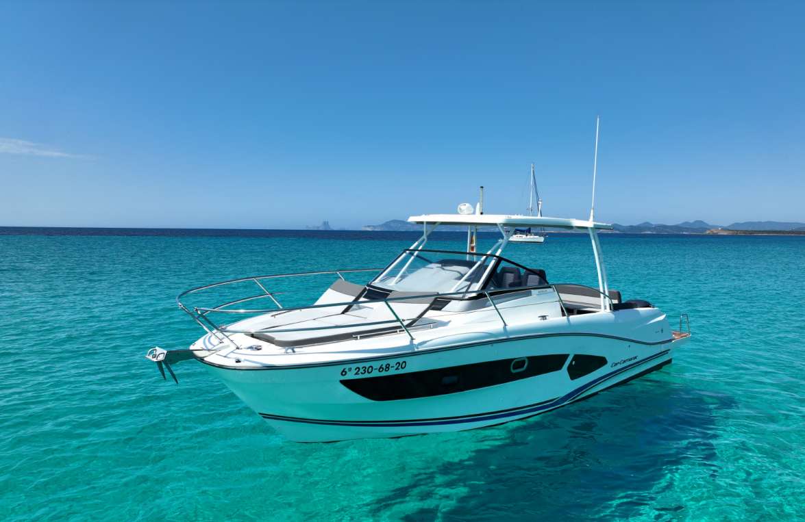 MotorJacht - Motor Boat Charter Balearics & Boat hire in Spain Balearic Islands Ibiza and Formentera Ibiza Ibiza Eivissa Harbour 1