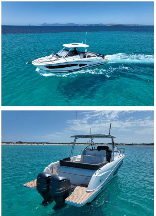 MotorJacht - Motor Boat Charter Spain & Boat hire in Spain Balearic Islands Ibiza and Formentera Ibiza Ibiza Eivissa Harbour 4