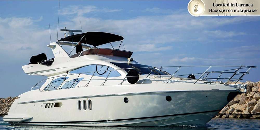 Azimut 55 - Yacht Charter Cyprus & Boat hire in Cyprus Larnaca Larnaca 1