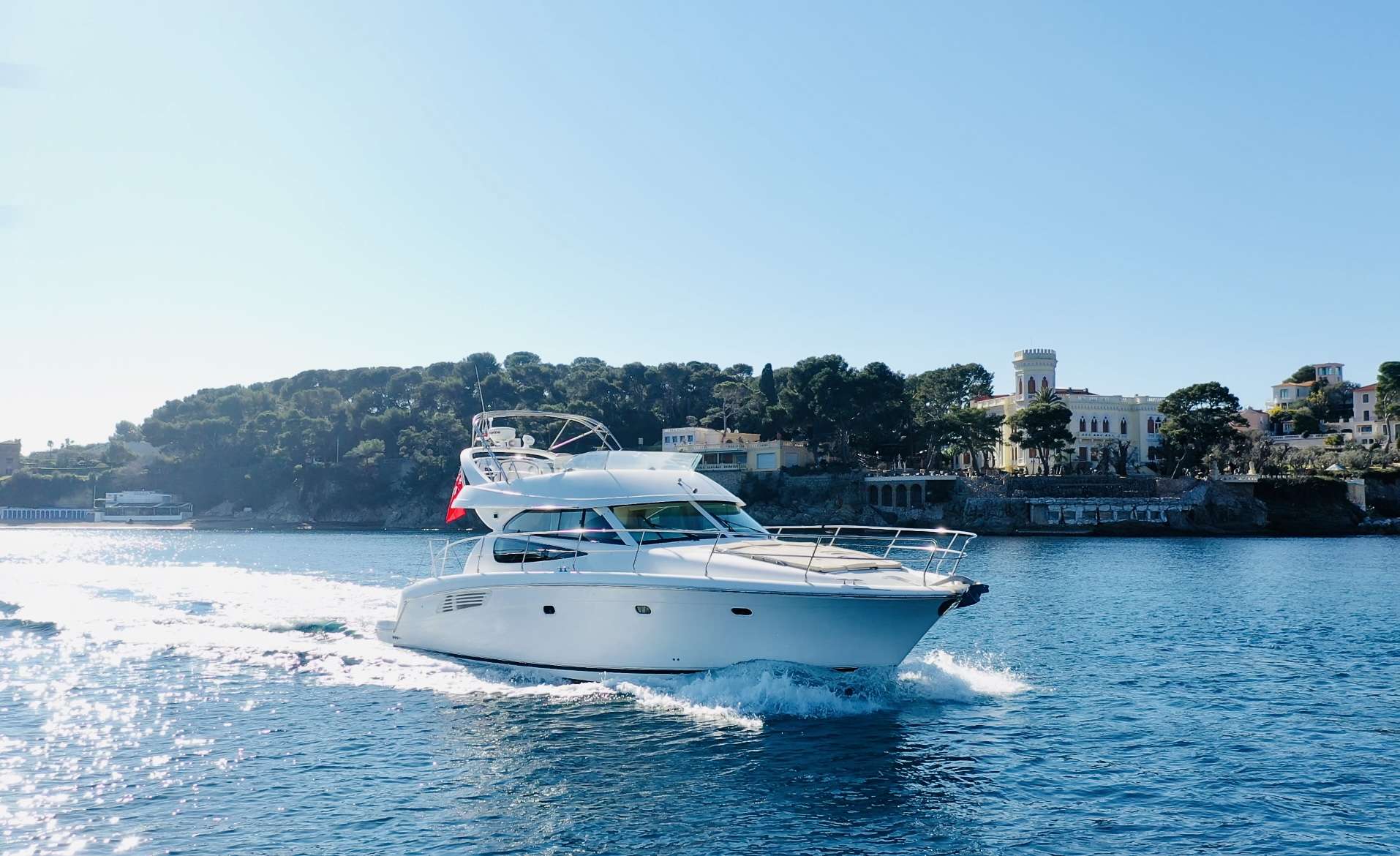 Prestige 42 - Luxury yacht charter France & Boat hire in France French Riviera Beaulieu-sur-Mer Port De Beaulieu-sur-Mer 1