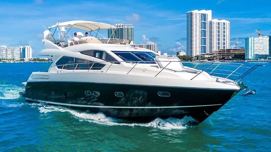 Manhattan 70 - Yacht Charter Miami & Boat hire in United States Florida Miami Beach Miami Beach Marina 1