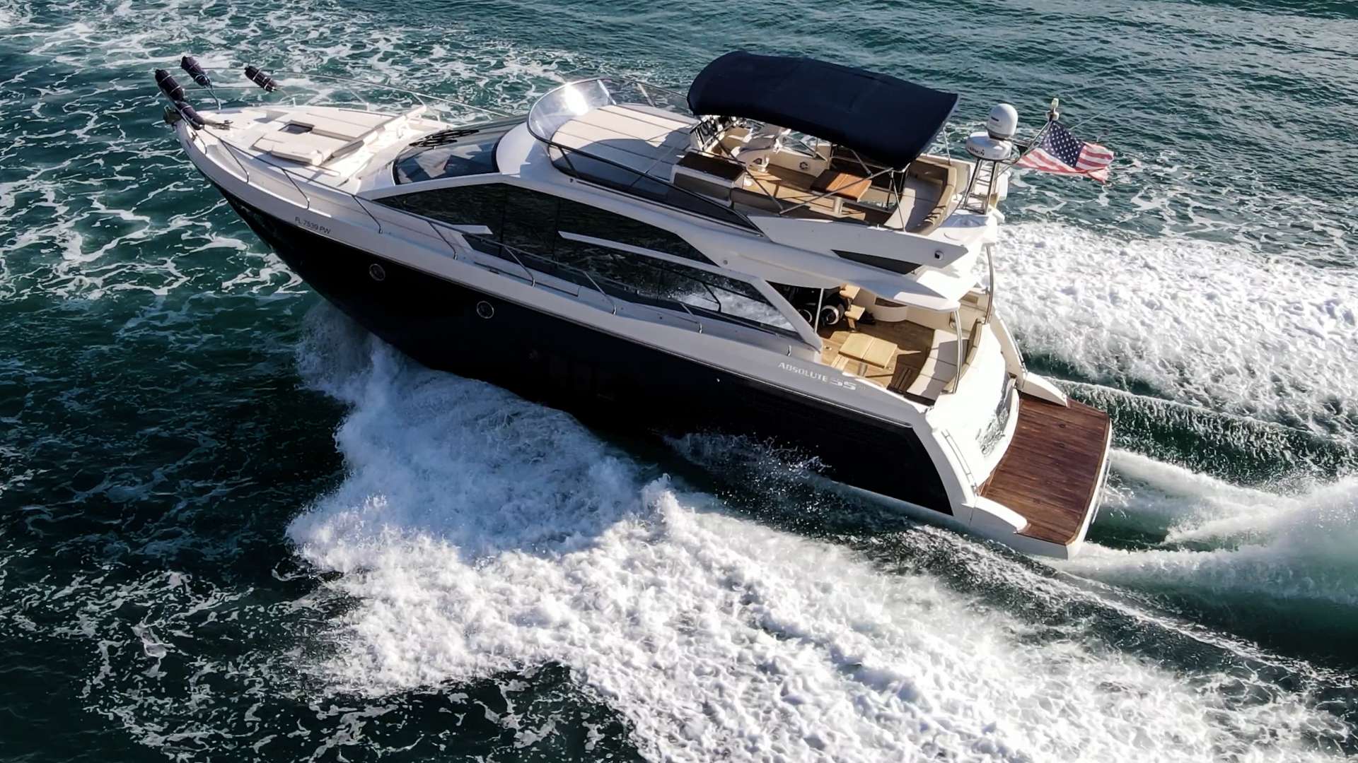 Absolute 60 - Motor Boat Charter USA & Boat hire in United States Florida Miami Beach Miami Beach Marina 1