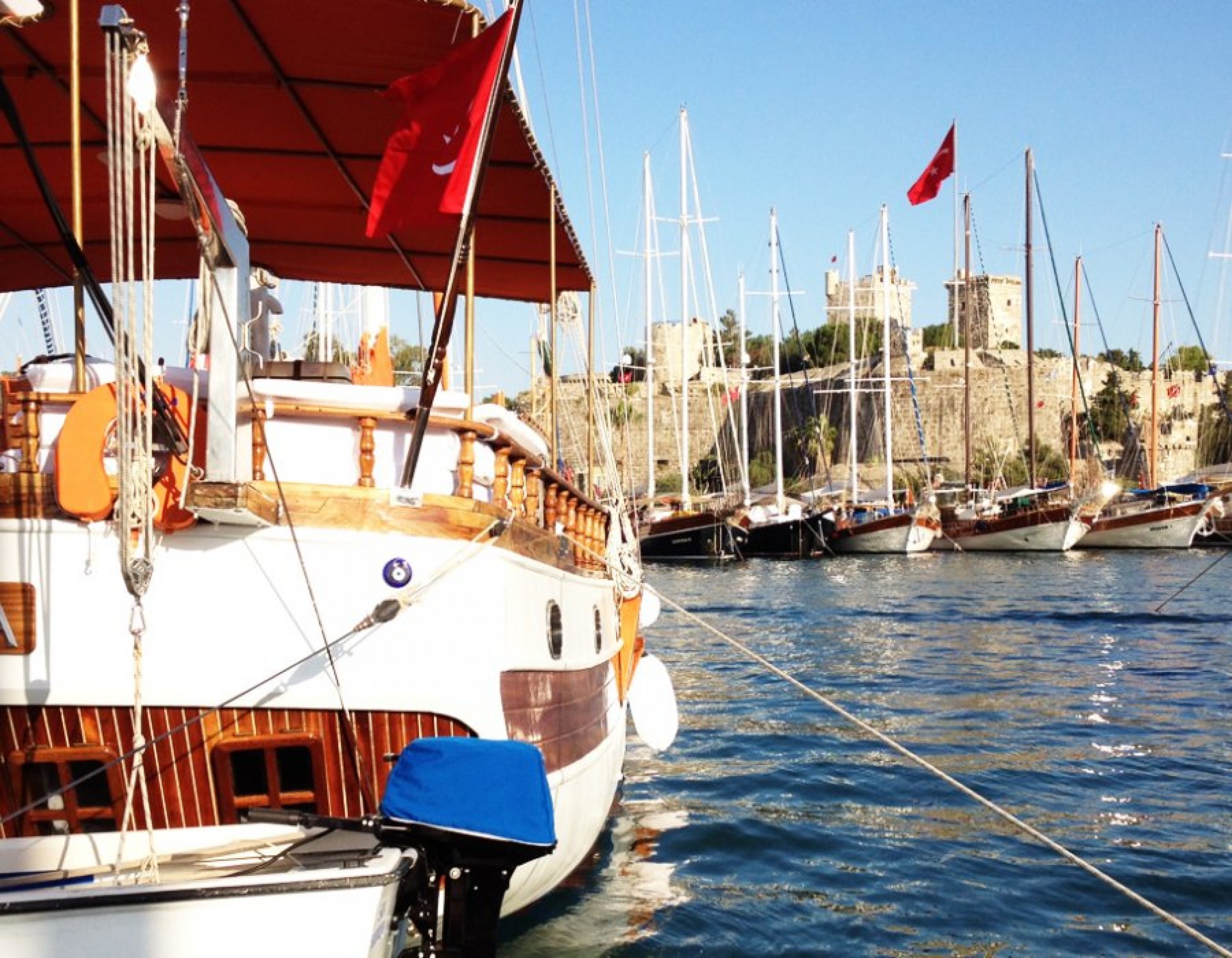 Sila - Luxury yacht charter Turkey & Boat hire in Turkey Turkish Riviera Carian Coast Bodrum Milta Bodrum Marina 2