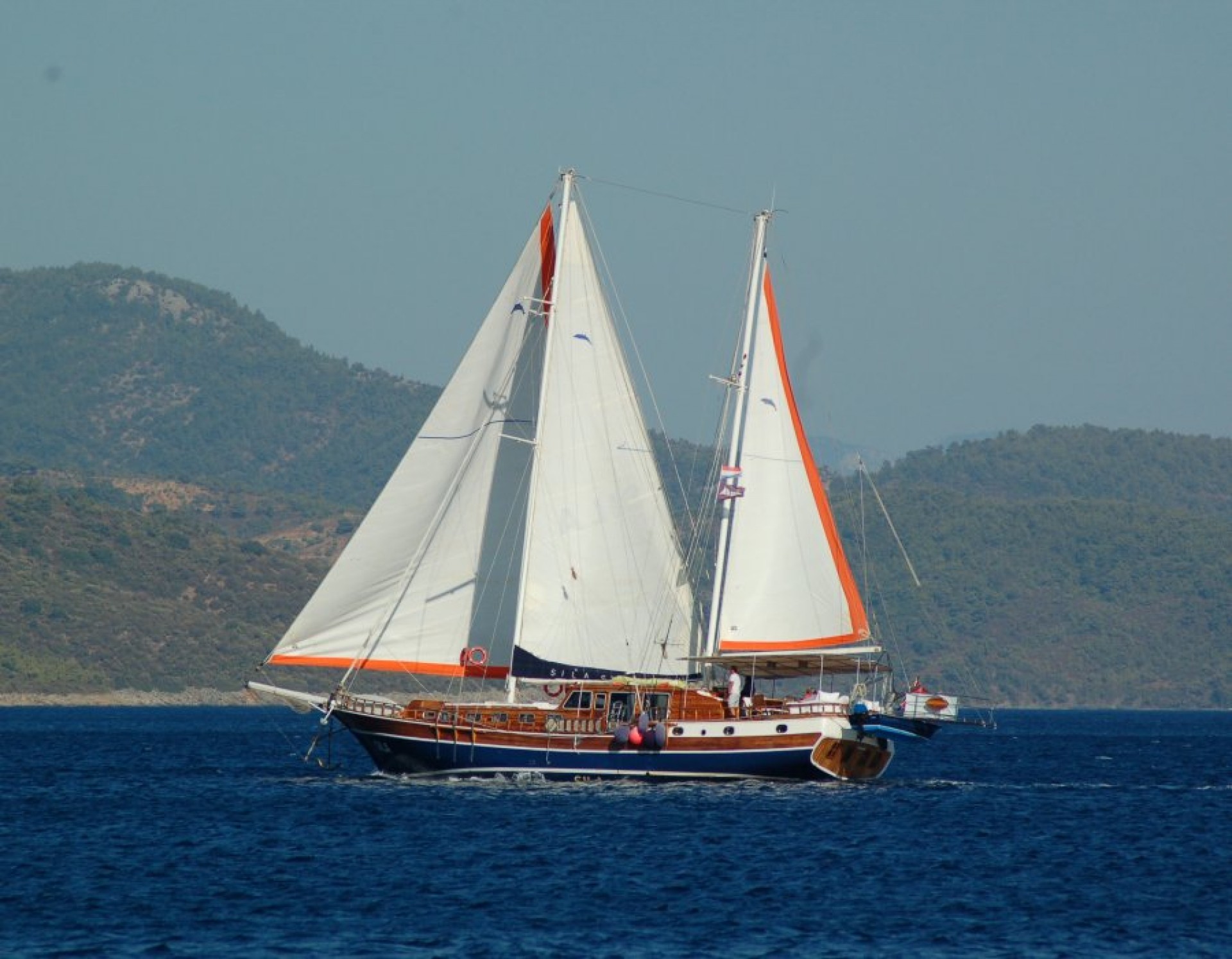 Sila - Motor Boat Charter Turkey & Boat hire in Turkey Turkish Riviera Carian Coast Bodrum Milta Bodrum Marina 4
